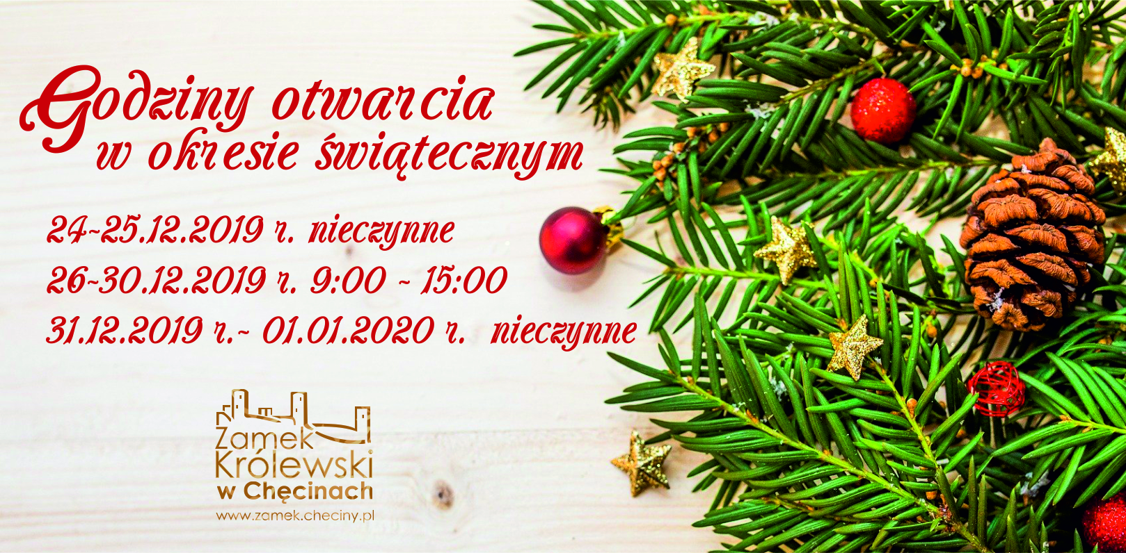 godziny otwarcia 2019