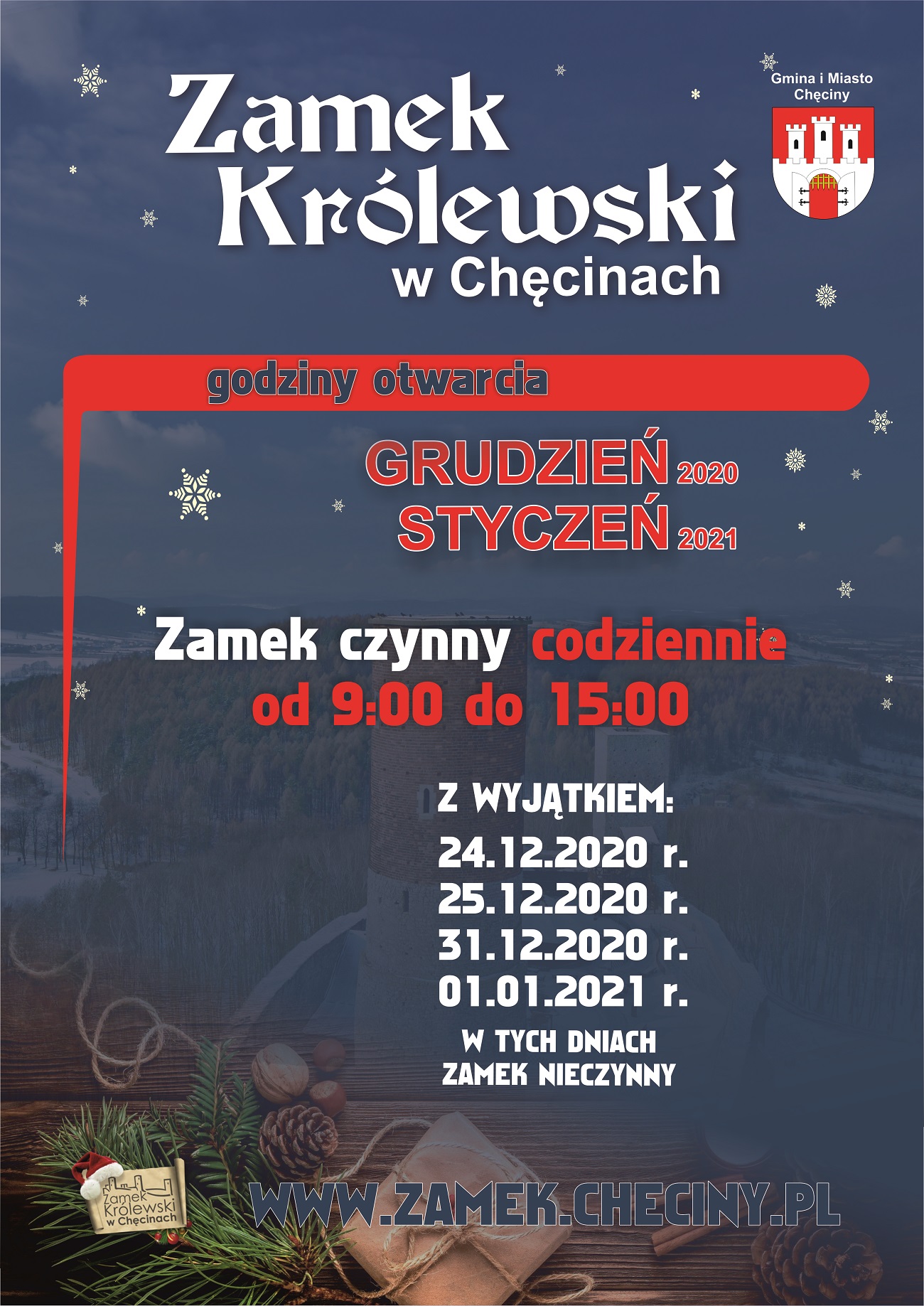 PLAKAT GRUDZIEN godz otwarcia