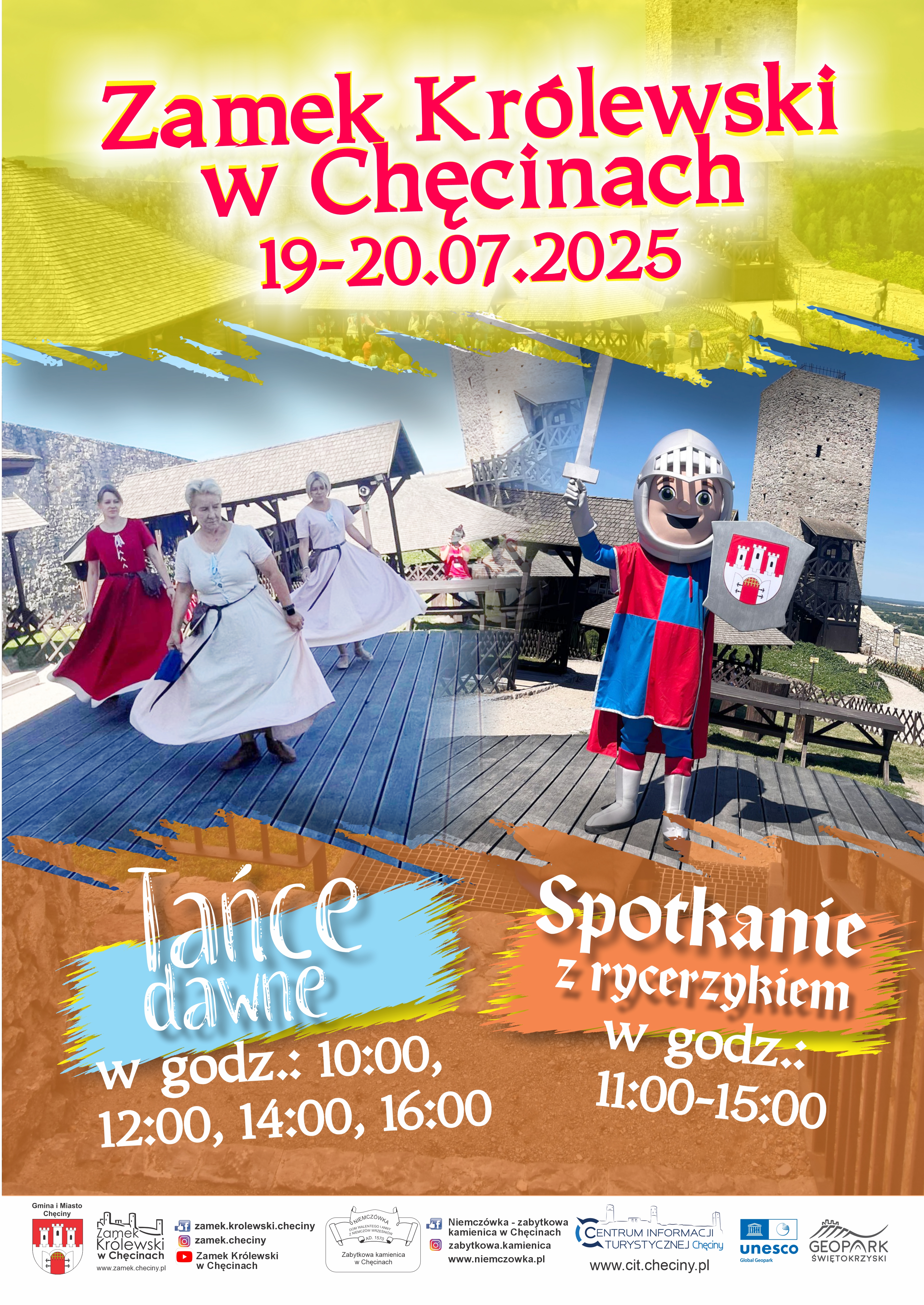 Tańce dawne i spotkanie z Rycerzykiem – weekend pełen atrakcji na Zamku w Chęcinach