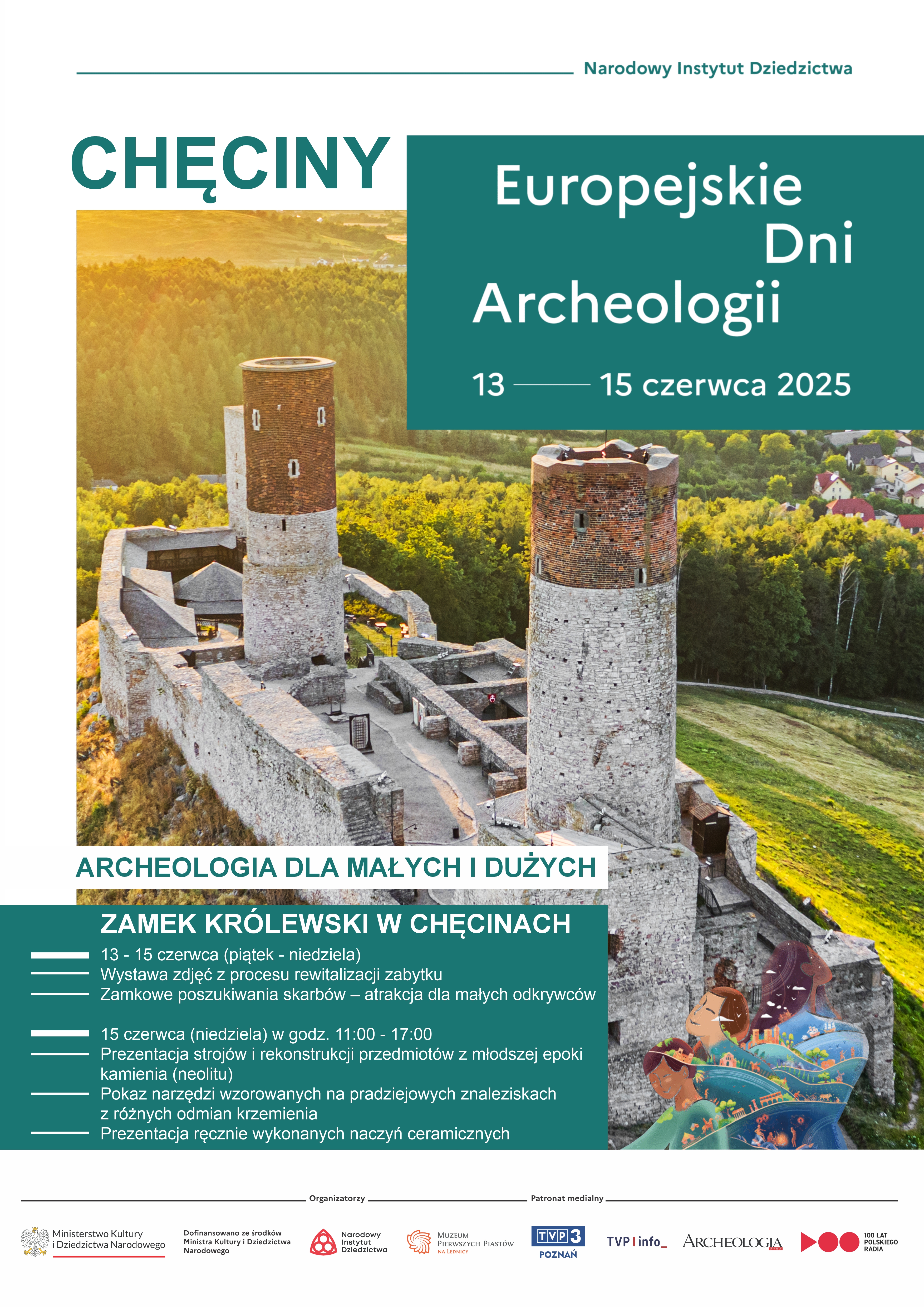 Europejskie Dni Archeologii 2025 na Zamku w Chęcinach