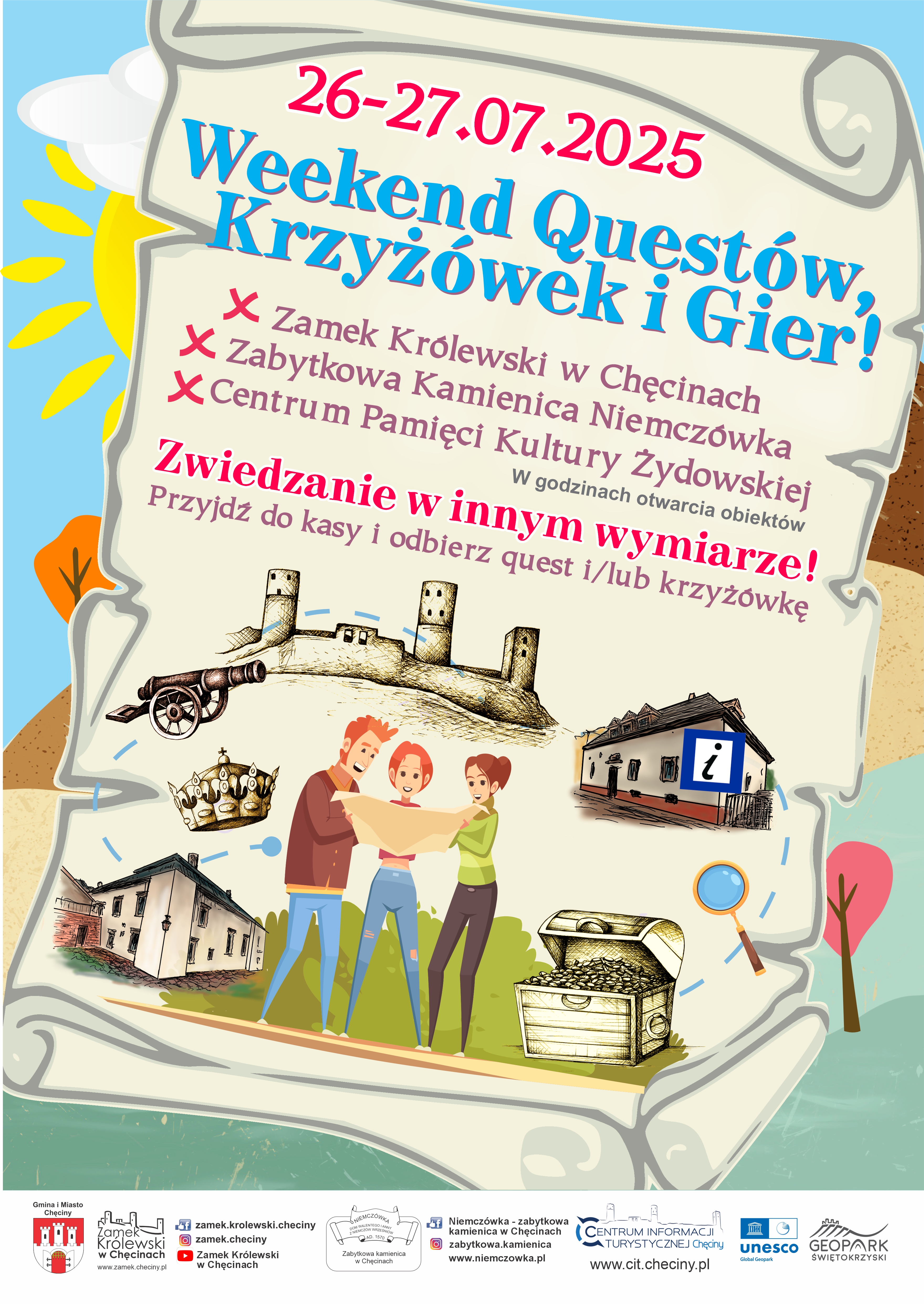 Zwiedzaj w innym wymiarze! Przygoda terenowa na Zamku Królewskim w Chęcinach