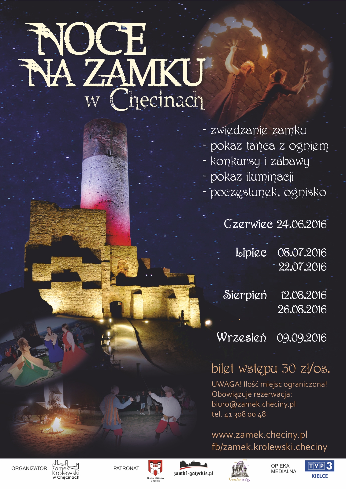 kalendarz noce