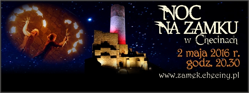 noc na zamku checiny