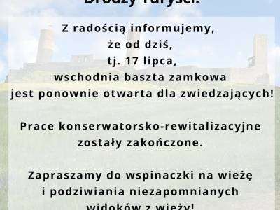 📣 UWAGA - Drodzy Turyści!