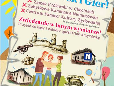 Zwiedzaj w innym wymiarze! Przygoda terenowa na Zamku Królewskim w Chęcinach