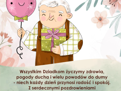 Życzenia z okazji Dnia Dziadka