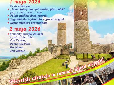 MAJÓWKA NA ZAMKU KRÓLEWSKIM W CHĘCINACH 